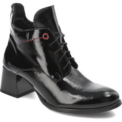 Schwarze Stiefeletten Armodo Absatzschuhe