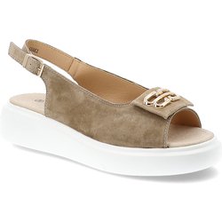 Beige Sandalen S.Barski Modische Damenschuhe