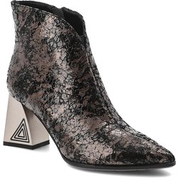 Schwarze Stiefeletten S.Barski Elegante Damenschuhe