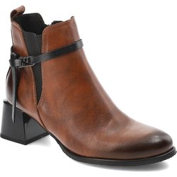 Braune Stiefeletten Armodo Absatzschuhe