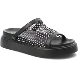 Schwarze Flip-Flops S.Barski Elegante Damenschuhe