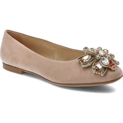 Beige Ballerinas Armodo Elegante Damenschuhe