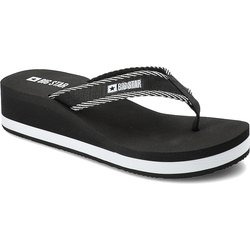 Schwarze Zehentrenner Big Star Schlupfschuhe