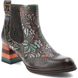 Bunte Stiefeletten Laura Vita Elegante Damenschuhe
