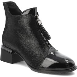 Schwarze Stiefeletten S.Barski Elegante Damenschuhe
