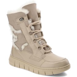 Beige Stiefeletten Armodo Modische Damenschuhe