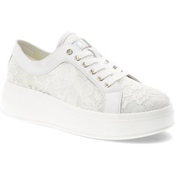 Weiße Sneakers S.Barski Elegante Damenschuhe