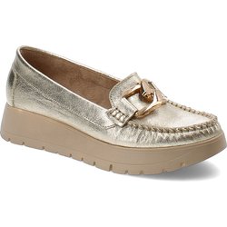Goldene Halbschuhe Armodo Modische Damenschuhe