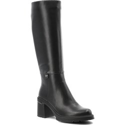 Schwarze Stiefel Cambell Absatzschuhe