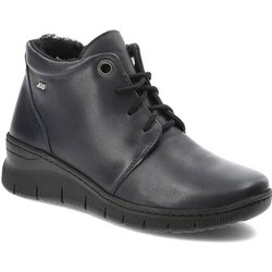 Dunkelblaue Schnürschuhe Armodo Gefütterte Damenschuhe