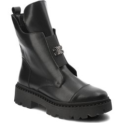 Schwarze Stiefeletten Armodo Modische Damenschuhe