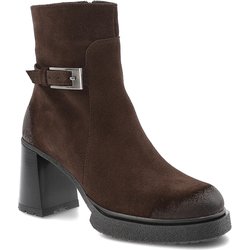 Braune Stiefeletten Armodo Elegante Damenschuhe