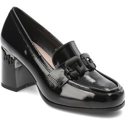 Schwarze Halbschuhe S.Barski Absatzschuhe