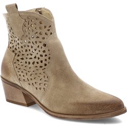 Beige Cowboystiefel Armodo Absatzschuhe