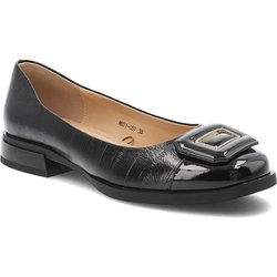 Schwarze Ballerinas S.Barski Elegante Damenschuhe