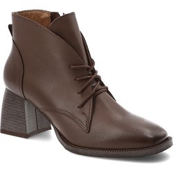 Braune Stiefeletten Armodo Elegante Damenschuhe