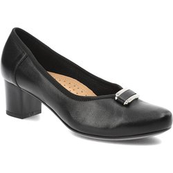 Schwarze Halbschuhe Armodo Damen Lederschuhe
