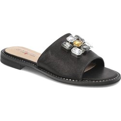 Schwarze Flip-Flops S.Barski Modische Damenschuhe
