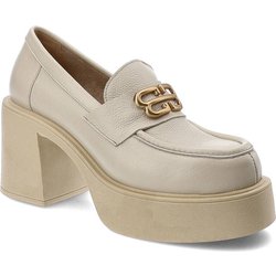 Beige Halbschuhe Armodo Echtlederschuhe