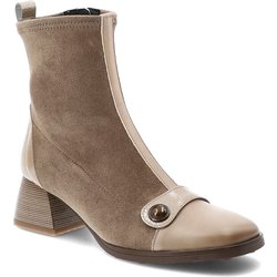 Beige Stiefeletten Hispanitas Absatzschuhe
