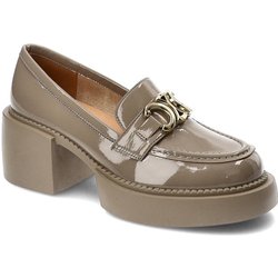 Beige Halbschuhe S.Barski Elegante Damenschuhe