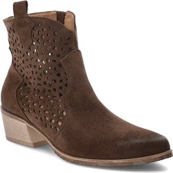 Braune Stiefeletten Armodo Modische Damenschuhe