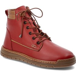 Rote Schnürschuhe Artiker Aus Echtleder