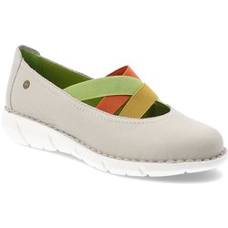 Graue Halbschuhe Maciejka Flache Schuhe