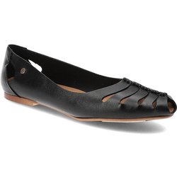 Schwarze Mokassins Armodo Flache Schuhe