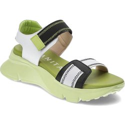 Grüne Sandalen Hispanitas Modische Damenschuhe