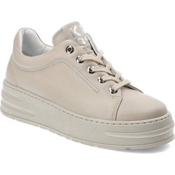 Graue Sneakers Karino Schnürschuhe