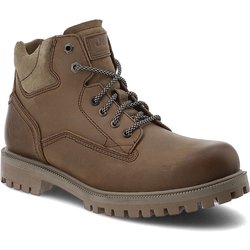 Braune Stiefeletten Jeep Schnürschuhe