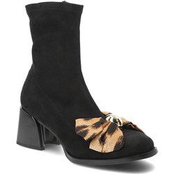 Schwarze Stiefeletten S.Barski Elegante Damenschuhe