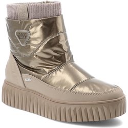 Beige Schneestiefel Marco Tozzi Modische Damenschuhe