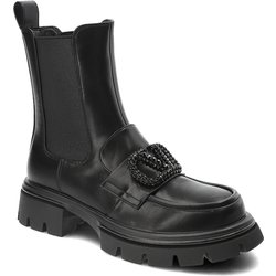 Schwarze Stiefeletten S.Barski Elegante Damenschuhe