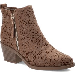 Braune Stiefeletten S.Barski Absatzschuhe
