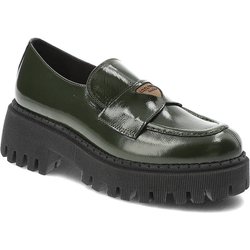 Grüne Halbschuhe Armodo Aus Echtleder