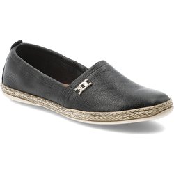 Schwarze Ballerinas Armodo Schlupfschuhe