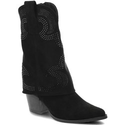 Schwarze Stiefel S.Barski Reißverschluss-Schuhe