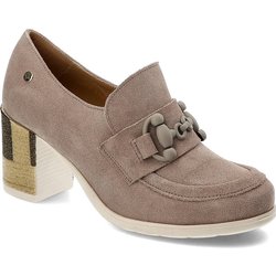 Beige Halbschuhe Maciejka Elegante Damenschuhe