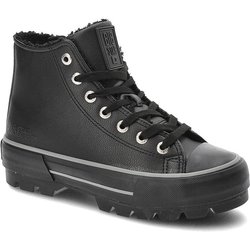 Schwarze Sneakers Big Star Modische Damenschuhe