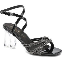 Schwarze Sandalen S.Barski Damenschuhe Mit Absatz