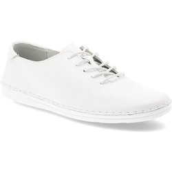 Weiße Halbschuhe S.Barski Modische Damenschuhe