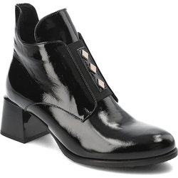 Schwarze Stiefeletten Armodo Absatzschuhe