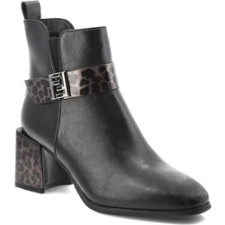 Schwarze Stiefeletten Artiker Absatzschuhe