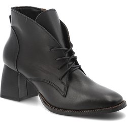 Schwarze Stiefeletten Armodo Absatzschuhe