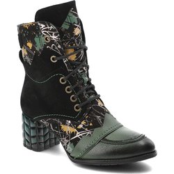 Grüne Stiefeletten Maciejka Elegante Damenschuhe