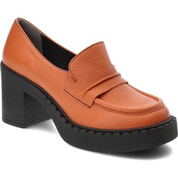 Orange Halbschuhe Armodo Modische Damenschuhe