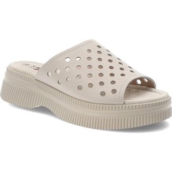 Beige Flip-Flops S.Barski Modische Damenschuhe
