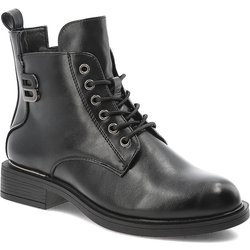 Schwarze Stiefeletten Vinceza Reißverschluss-Schuhe